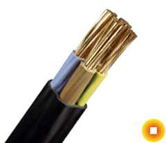 Силовой кабель ВРБ 5х1,00 мм