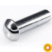 Заклёпки алюминиевые для металла 5х20 мм Д1 ГОСТ 12642-80