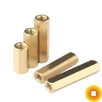 Заклёпки латунные для металла 6,4х16 мм ЛС59-1